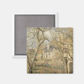 Camille Pissarro | Gemüsegarten, 1878 Magnet (Vorderseite/Rückseite)