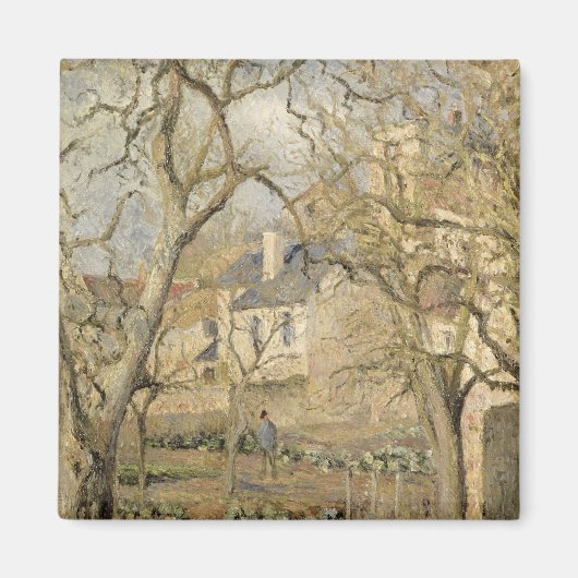 Camille Pissarro | Gemüsegarten, 1878 Magnet (Vorne)