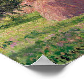 Camille Pissarro Haystacks, Morning, Éragny Poster (Ecke)