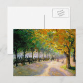Camille Pissarro- Hyde Park, London Postkarte (Vorne/Hinten)