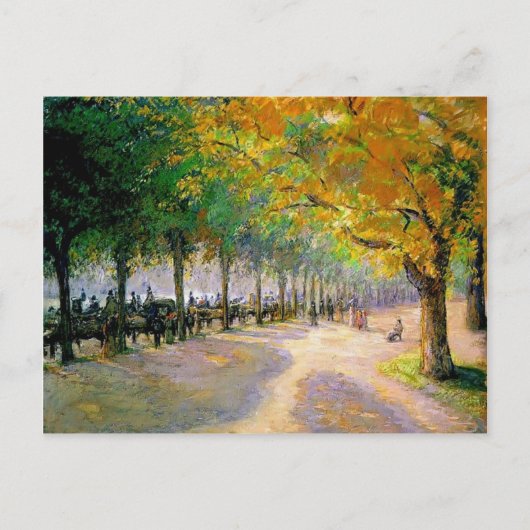Camille Pissarro- Hyde Park, London Postkarte (Vorderseite)
