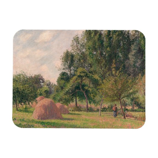 Camille Pissarro | Hystacks, Morgen, Eragny Magnet (Horizontal)