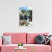 Camille Pissarro Im Garten von Les Mathurins Leinwanddruck (Insitu (Wohnzimmer))