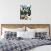 Camille Pissarro Im Garten von Les Mathurins Leinwanddruck (Insitu (Schlafzimmer))