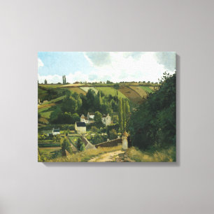 Camille Pissarro - Jalais Hill, Pontoise Leinwanddruck