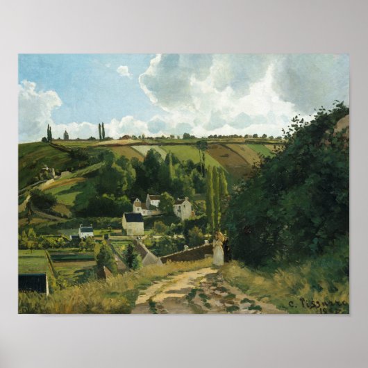Camille Pissarro - Jalais Hill, Pontoise Poster (Vorne)