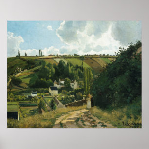 Camille Pissarro - Jalais Hill, Pontoise Poster