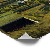 Camille Pissarro Jalais Hill, Pontoise Poster (Ecke)