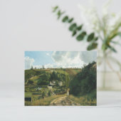Camille Pissarro - Jalais Hill, Pontoise Postkarte (Stehend Vorderseite)