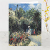 Camille Pissarro Karte (Gelbe Blume)