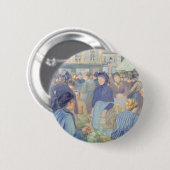 Camille Pissarro | Le Marken de Gisors Button (Vorne & Hinten)