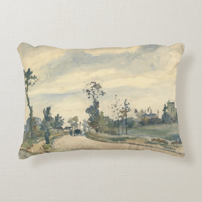 Camille Pissarro - Louveciennes Dekokissen (Vorderseite)