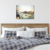 Camille Pissarro Morning Winter Sunshine Frost Leinwanddruck (Insitu (Schlafzimmer))