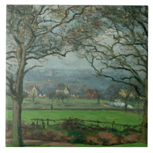 Camille Pissarro - nahe Sydenham Hügel Fliese