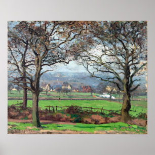 Camille Pissarro Near Sydenham Hill Poster