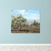 Camille Pissarro Orchard in Bloom Louveciennes Leinwanddruck (Insitu (Holzboden))