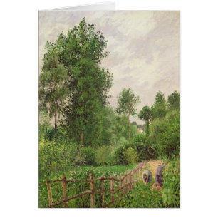Camille Pissarro Paysage, Temps gris ein Eragny