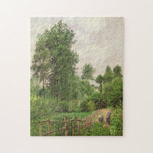 Camille Pissarro Paysage, Temps gris ein Eragny Puzzle