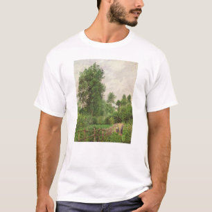 Camille Pissarro Paysage, Temps gris ein Eragny T-Shirt