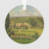 Camille Pissarro | Paysage ZusatzPatis, Pointoise Ornament (Rückseite)