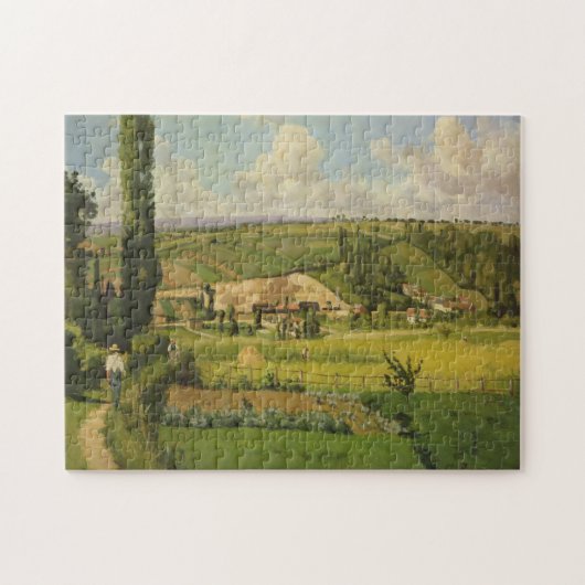 Camille Pissarro | Paysage ZusatzPatis, Pointoise Puzzle (Horizontal)