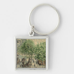 Camille Pissarro Place du Theater-Francais, Spri Schlüsselanhänger