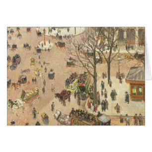 Camille Pissarro Place du Theatre Francais, 1898