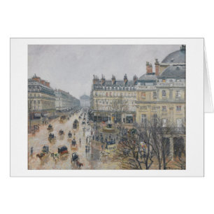 Camille Pissarro Place du Theatre Francais, Pari