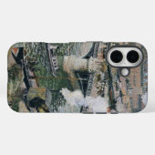 Camille Pissarro Pont Boieldieu in Rouen Painting Case-Mate iPhone Hülle (Rückseite (Horizontal))