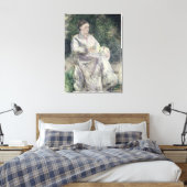 Camille Pissarro | Portrait von Julie Velay, Ehefr Leinwanddruck (Insitu (Schlafzimmer))