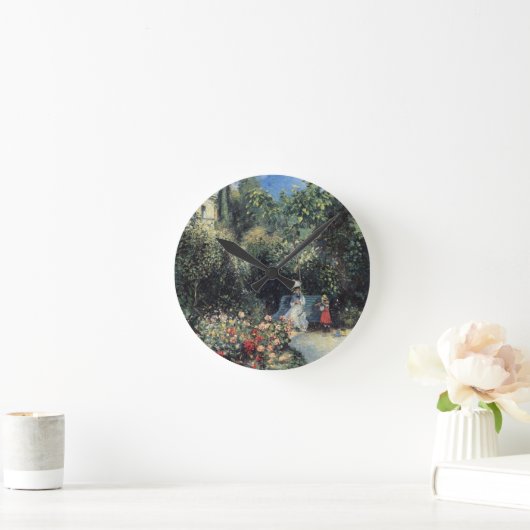 Camille Pissarro Runde Wanduhr (Zuhause)
