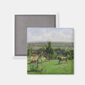 Camille Pissarro | Schiffsseite, Yvelines, Magnet (Vorderseite/Rückseite)