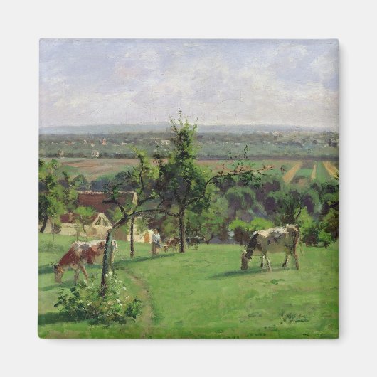 Camille Pissarro | Schiffsseite, Yvelines, Magnet (Vorne)