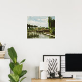 Camille Pissarro | Schleuse bei Pontoise Poster (Heimbüro)