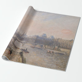 Camille Pissarro - Seine und Louvre Geschenkpapier
