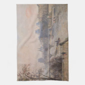 Camille Pissarro - Seine und Louvre Geschirrtuch (Vertikal)