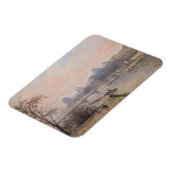 Camille Pissarro - Seine und Louvre Magnet (Linke Seite)