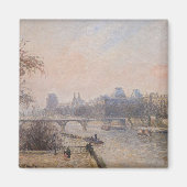 Camille Pissarro - Seine und Louvre Magnet (Vorne)