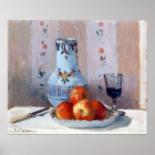 Camille Pissarro Still Life with Apples Pitcher Poster (Vorne)
