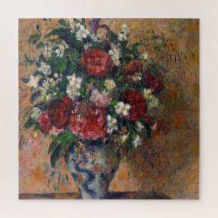 Camille Pissarro - Stillleben mit Pfingstrosen Puzzle