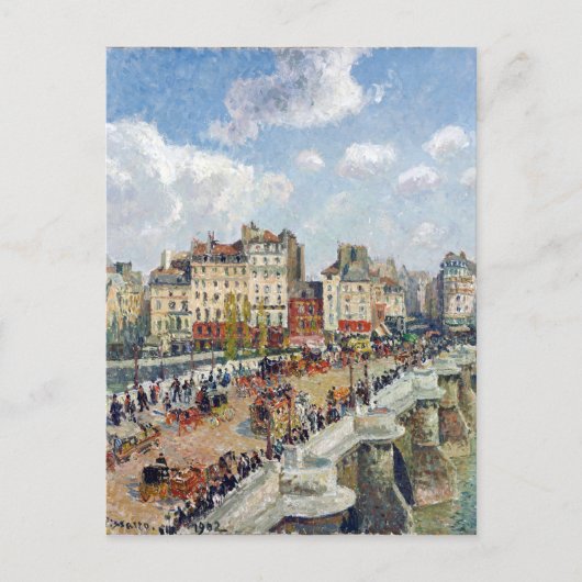 Camille Pissarro The Pont-Neuf Postkarte (Vorderseite)