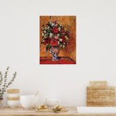 Camille Pissarro - Vase of Flowers Poster (Küche)