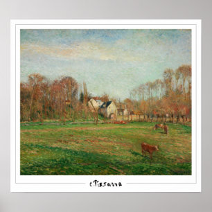Camille Pissarro Zedign Art Poster #12-2