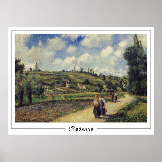 Camille Pissarro Zedign Art Poster #14 (Vorne)