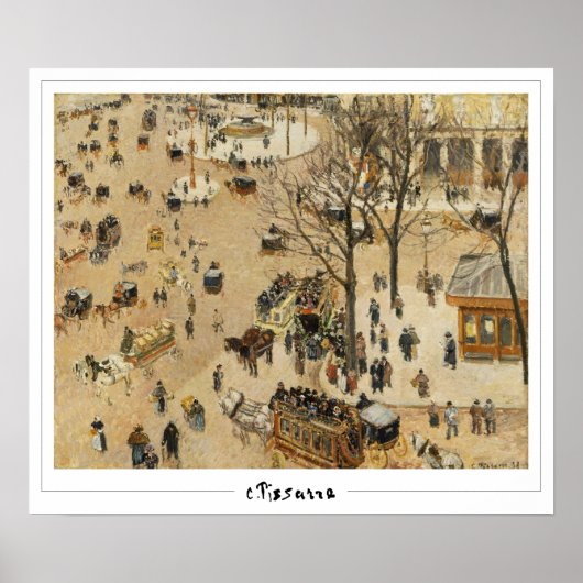 Camille Pissarro Zedign Art Poster #15-2 (Vorne)