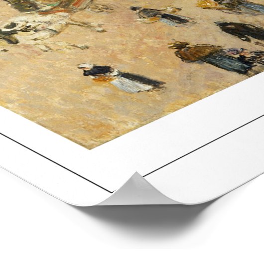 Camille Pissarro Zedign Art Poster #15-2 (Ecke)