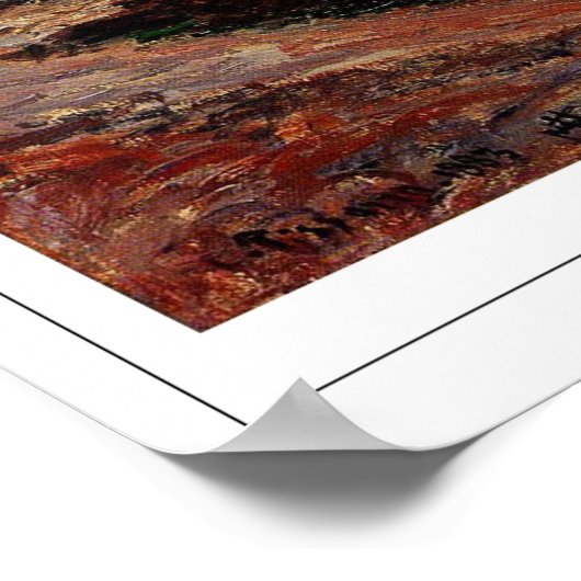 Camille Pissarro Zedign Art Poster #178 (Ecke)