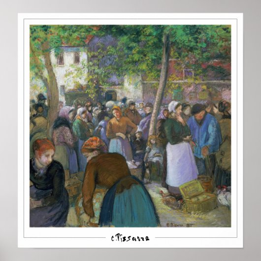Camille Pissarro Zedign Art Poster #2 (Vorne)