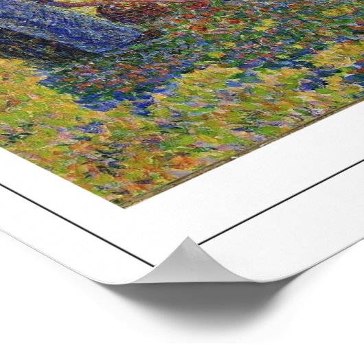 Camille Pissarro Zedign Art Poster #214-2 (Ecke)