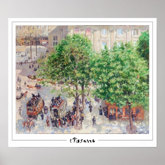 Camille Pissarro Zedign Art Poster #240-2 (Vorne)